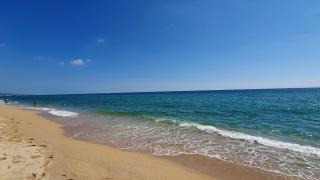 Playa dels Vinyals en Cabrera de Mar