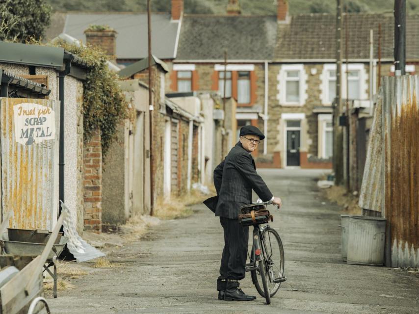 Harry Lawtey encarnando a Richard Burton