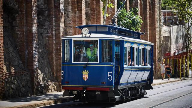 Tramvia Blau en circulación