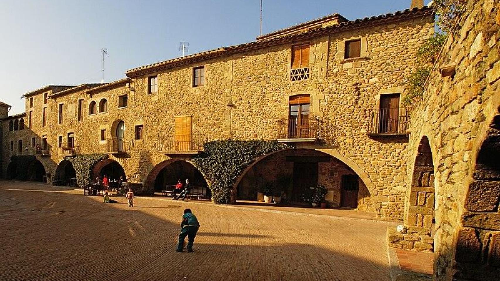 Plaça Jaume I de Monells