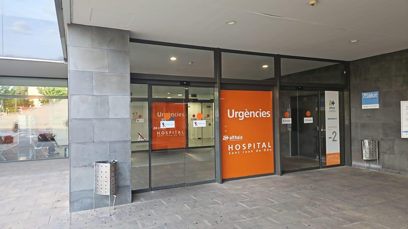 Servicio de Urgencias del Hospital Sant Joan de Déu.