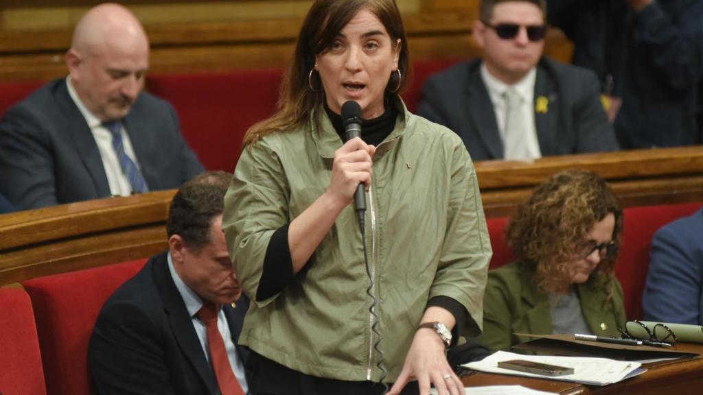 La consellera de Universidades e Investigación de la Generalitat, Núria Montserra