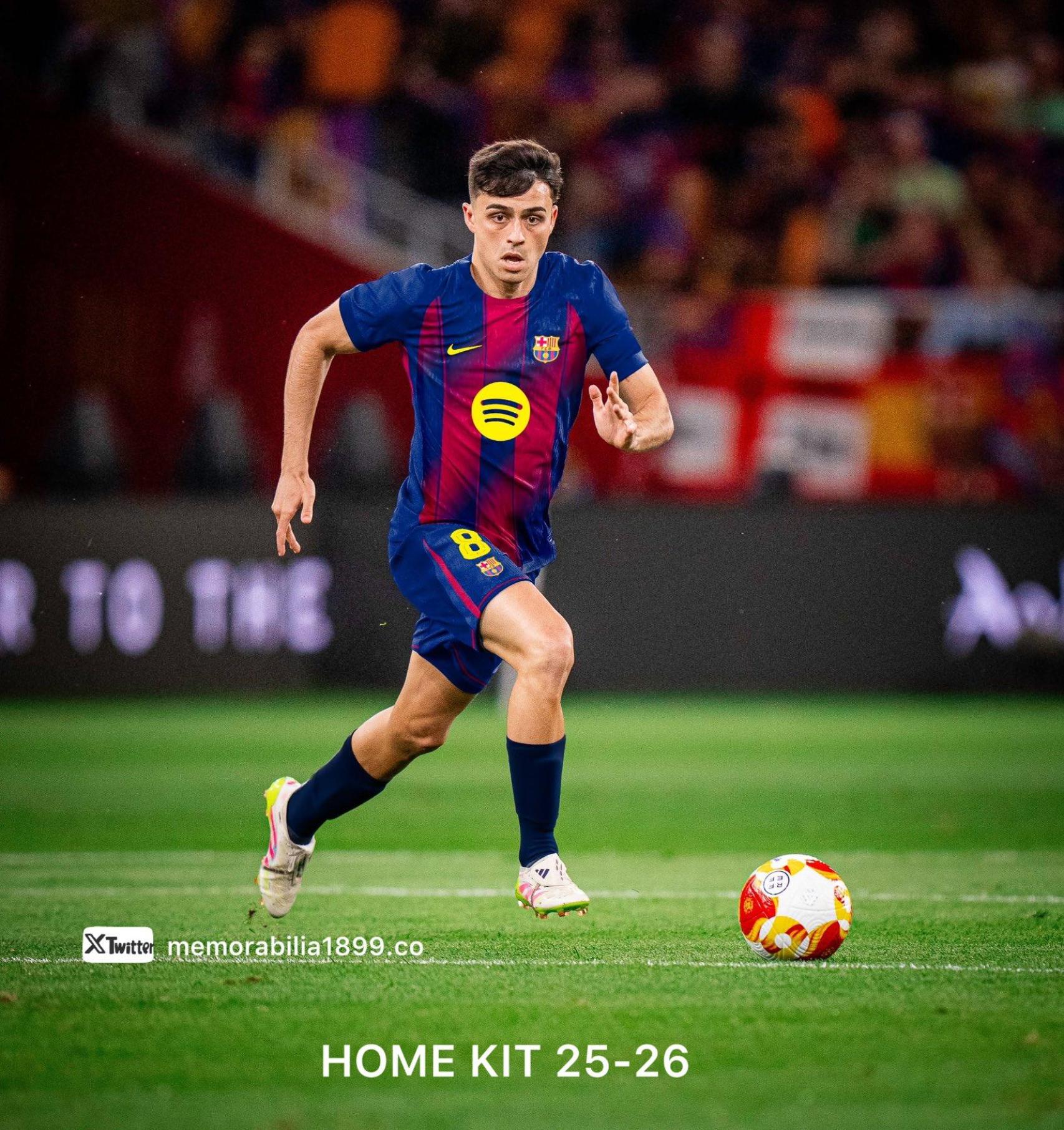 Filtración de la equipación local de la temporada 25-26 del FC Barcelona