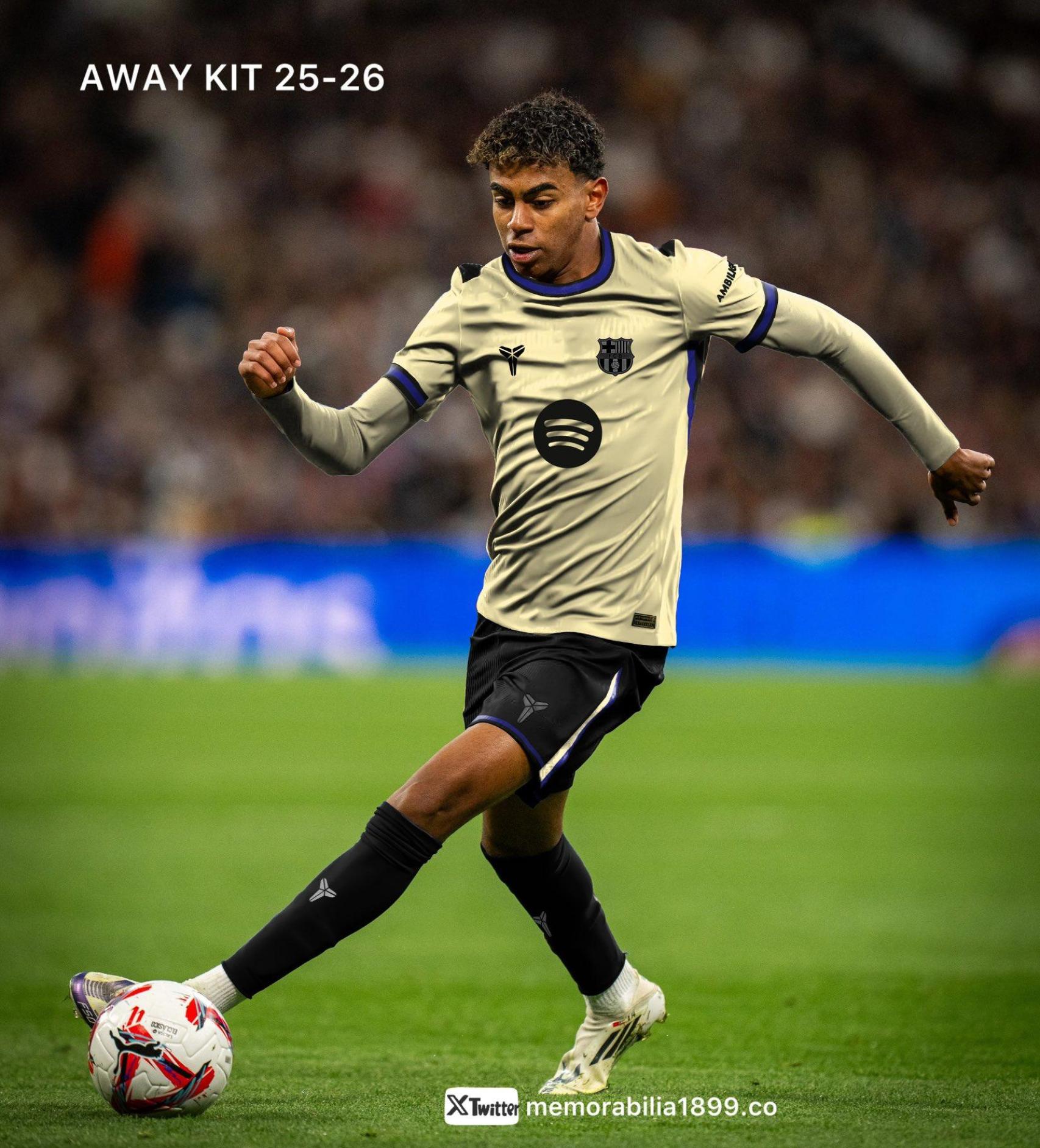 Filtración de la equipación visitante de la temporada 25-26 del FC Barcelona