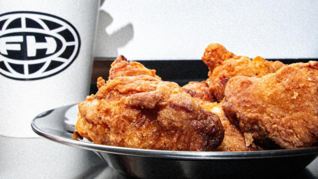 Pollo frito de Fry House en Barcelona