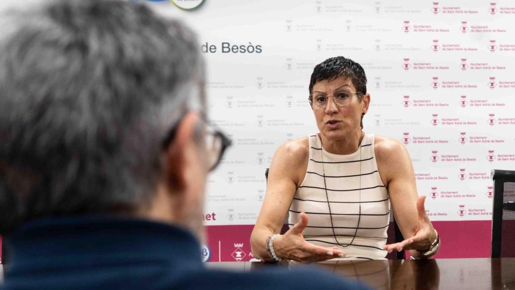 Filo Cañete durant la seva entrevista amb Metròpoli