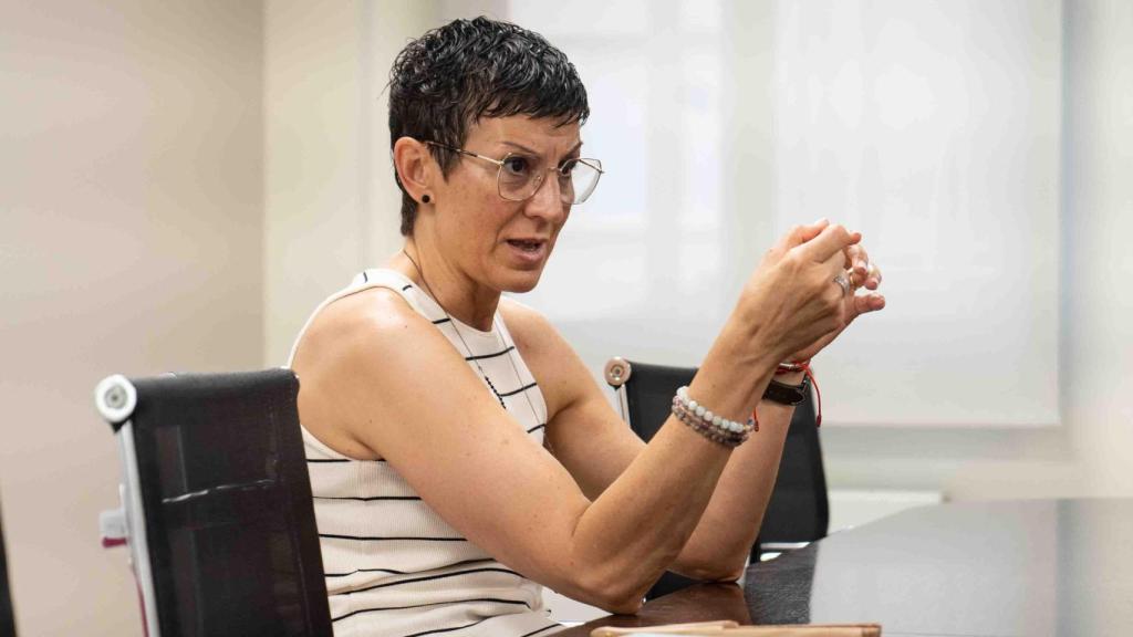 Filo Cañete durante su entrevista con Metrópoli