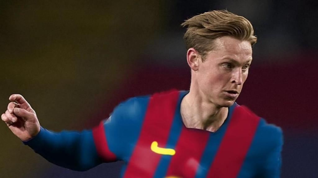 Frenkie de Jong en un fotomontaje