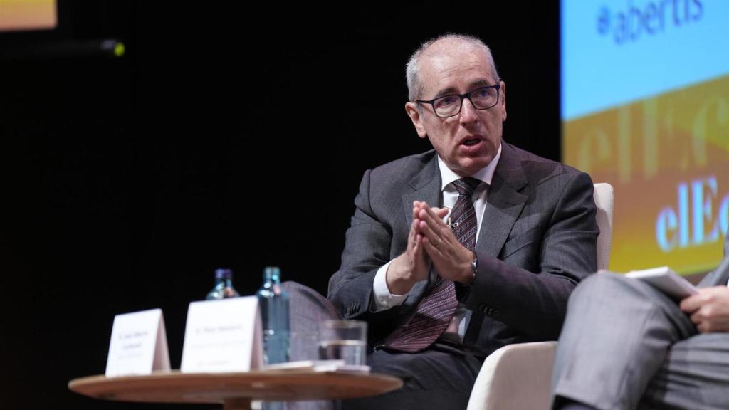 El presidente del Puerto de Barcelona, José Alberto Carbonell, en el V Foro Catalunya.