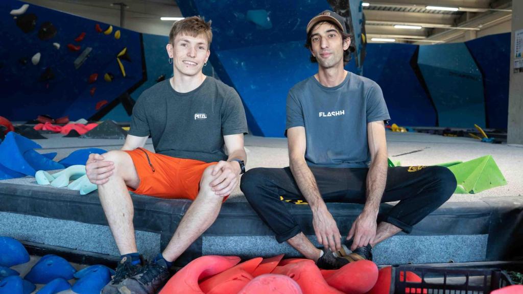 Ferran Pallarès, head setter autònom, i Rai Suñé, equipador autònom