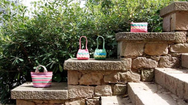 Colección de verano de bolsos sostenibles de Cristina Castañer