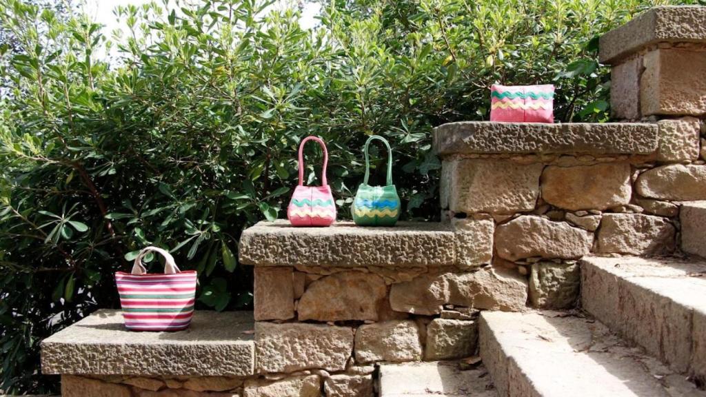 Colección de verano de bolsos sostenibles de Cristina Castañer