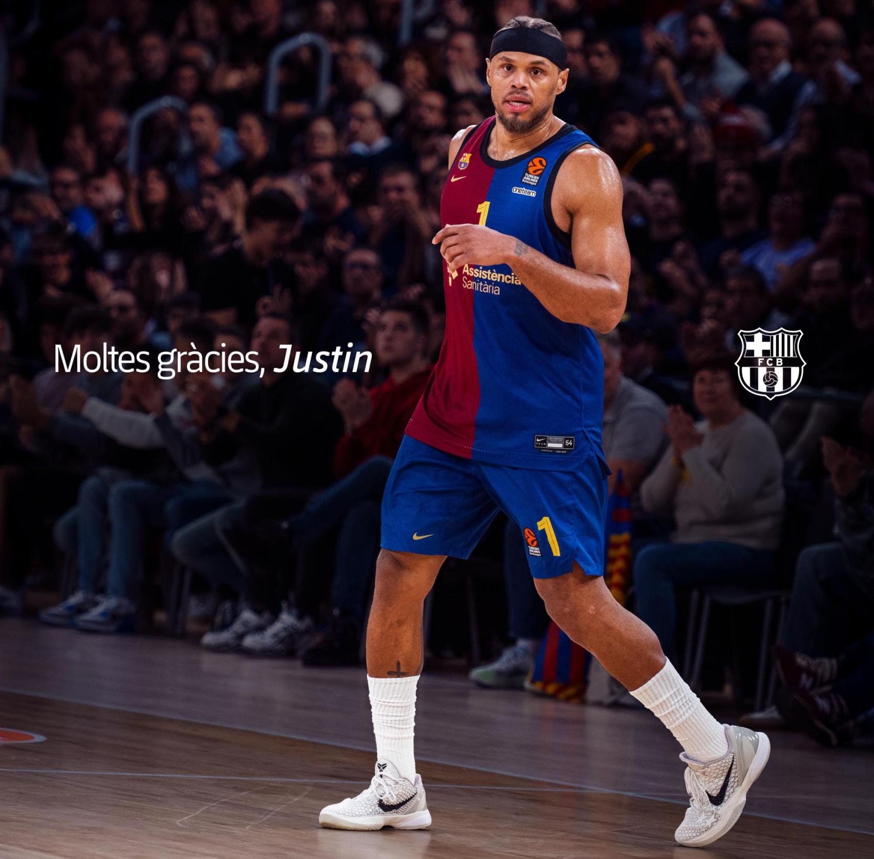 El Barça de basket dice adiós a Justin Anderson