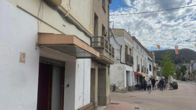La casa de Cal Peret en su estado actual