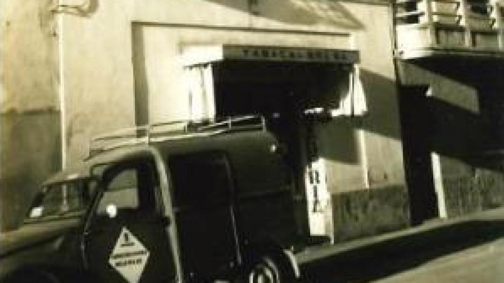 Casa de Cal Peret en una imatge d'arxiu