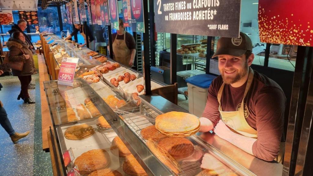 Mostrador de la Boulangerie Marie Blachère