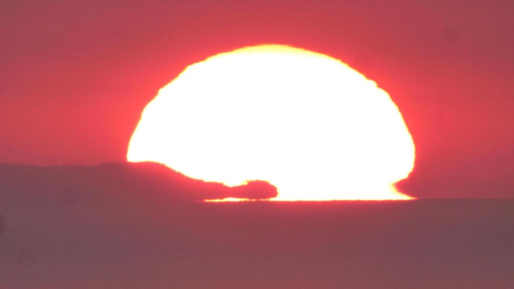 Silueta del Cap d’Or de Tossa de Mar des de Montjuïc