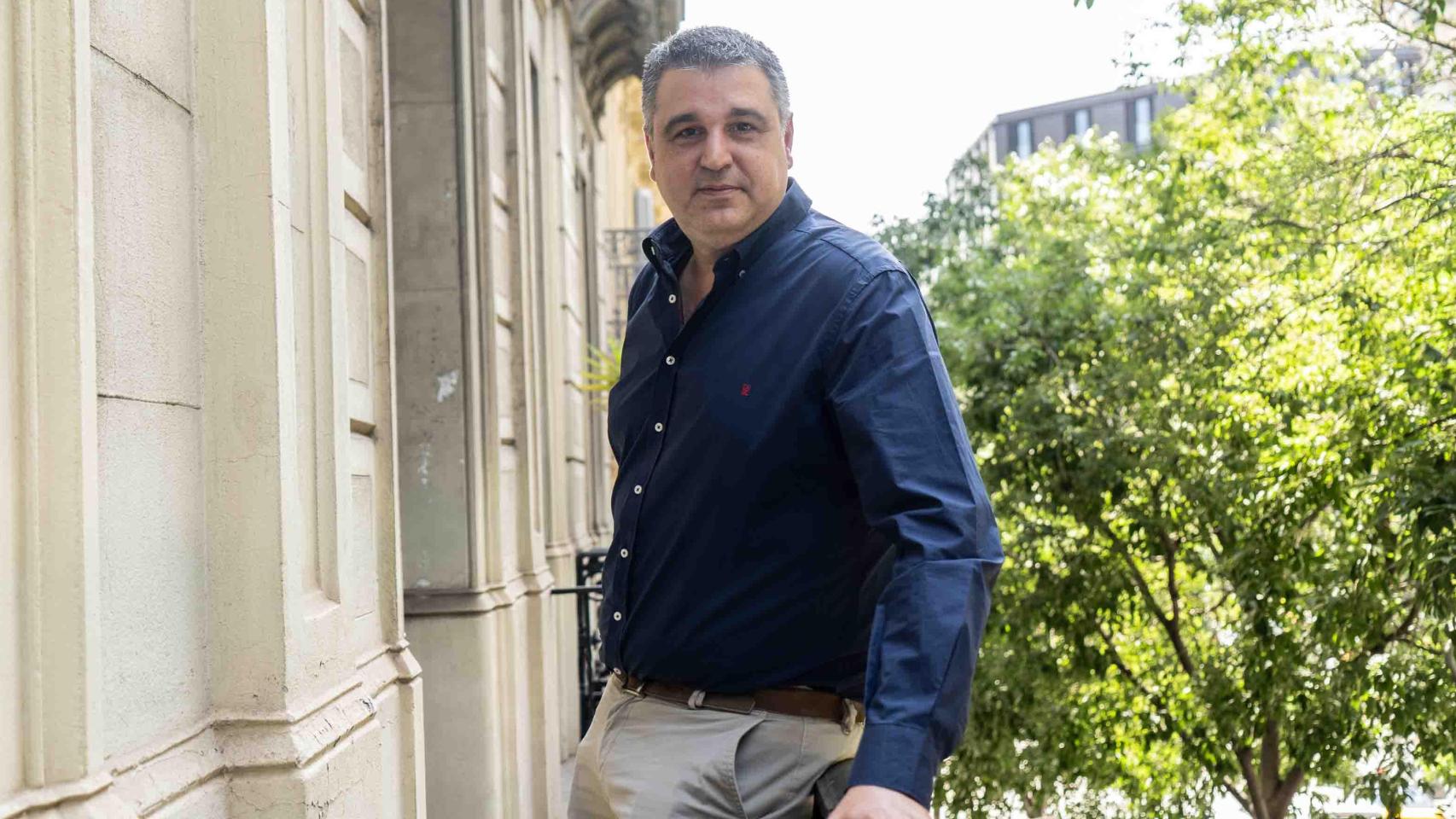 Roger Pallarols durante la entrevista con Metrópoli