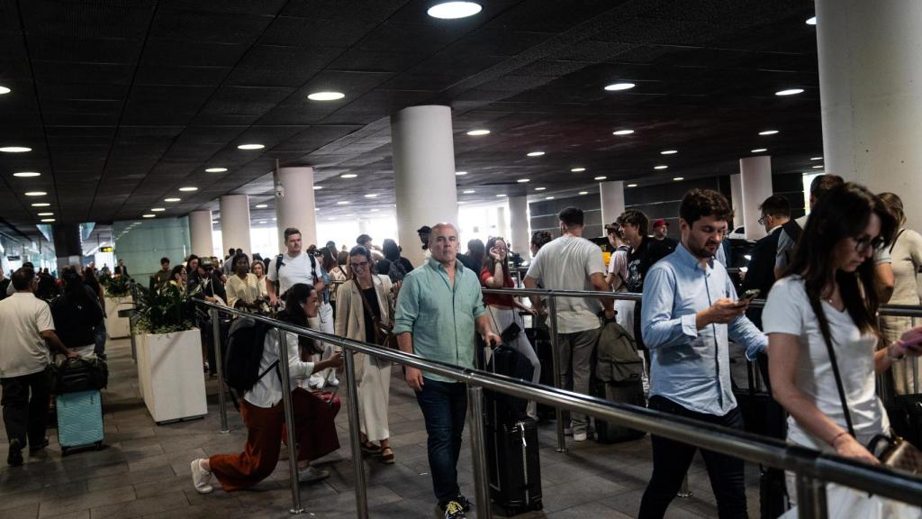 Interior del Aeropuerto de Barcelona en una imagen de archivo