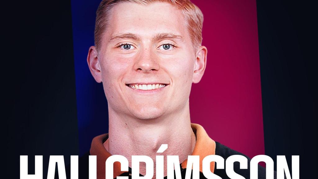 El Barça de balonmano presenta el fichaje de Hallgrimsson