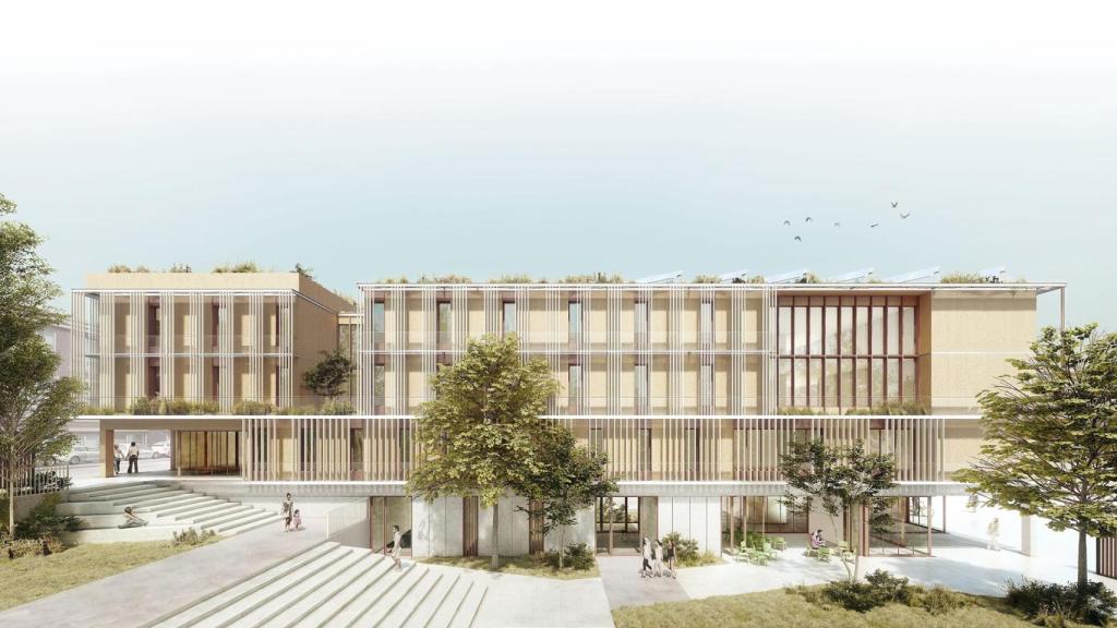 Render del nuevo CAP en Sant Boi de Llobregat