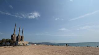 La playa del Litoral de Sant Adrià