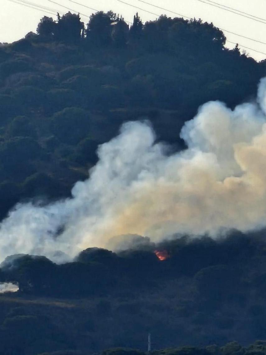 Incendi a la Serralada de la Marina