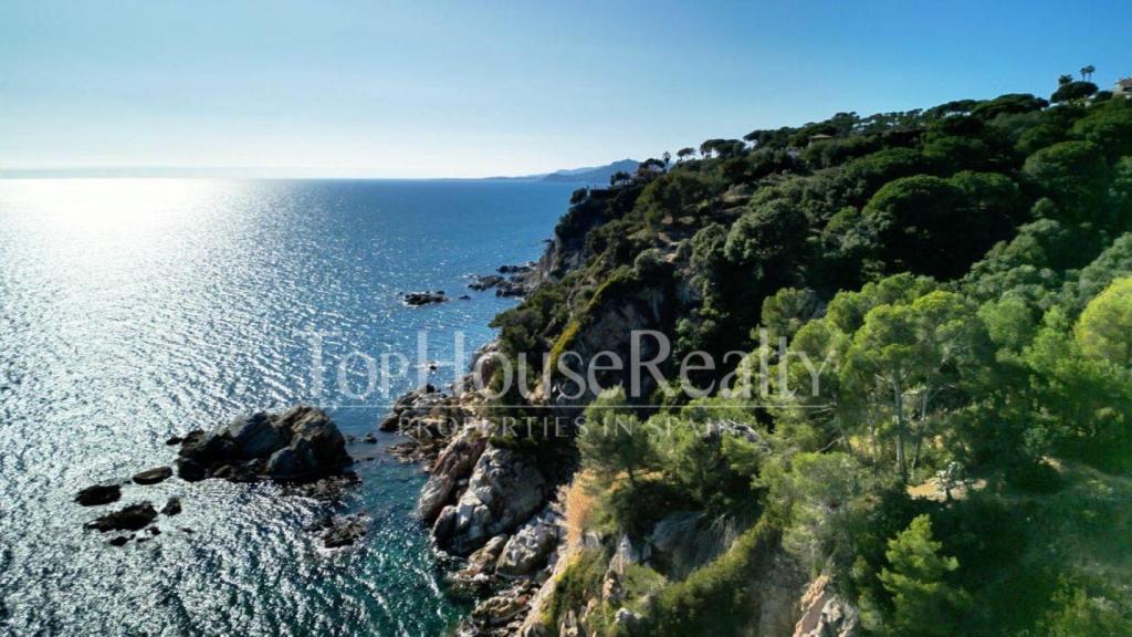 Vistas desde una mansión de Lloret