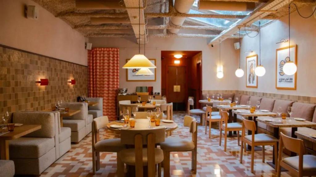 Sala del restaurant Malparit