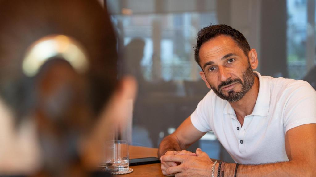 Josep Antoni Llopart, director del Salón Náutico, durante la entrevista con Metrópoli