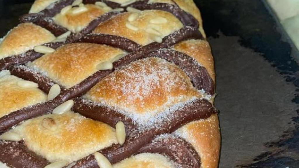 Una coca del Forn Sarriá en imatge d'arxiu