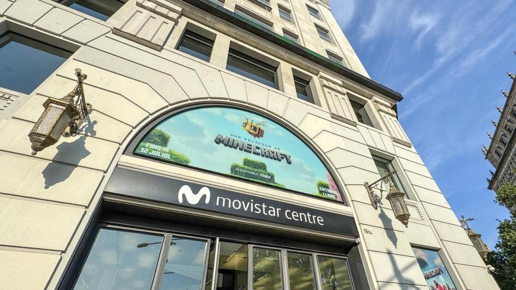 Exposició de Minecraft al Movistar Centre de Barcelona