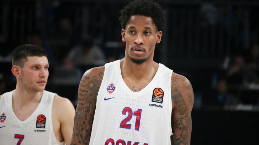 El alero estadounidense Will Clyburn durante un partido con el CSKA Moscú
