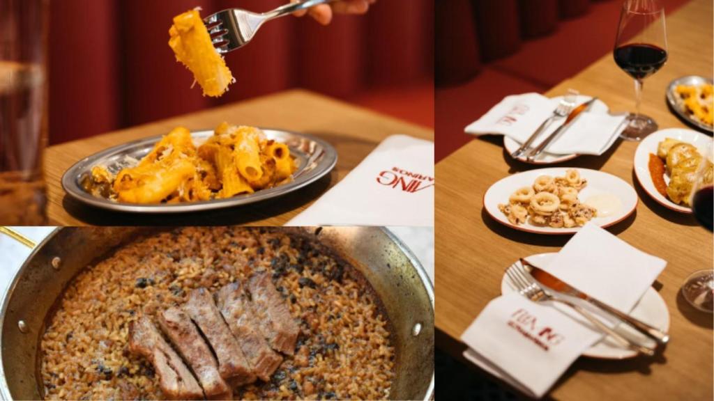 Varios platos del Fleming Ultramarinos