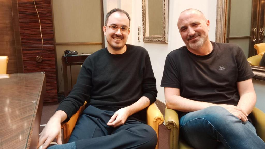Los creadores de la serie 'Los sin nombre', Pol Cortecans y Pau Freixas
