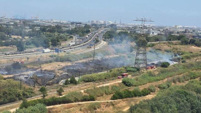 Incendio en L'Hospitalet