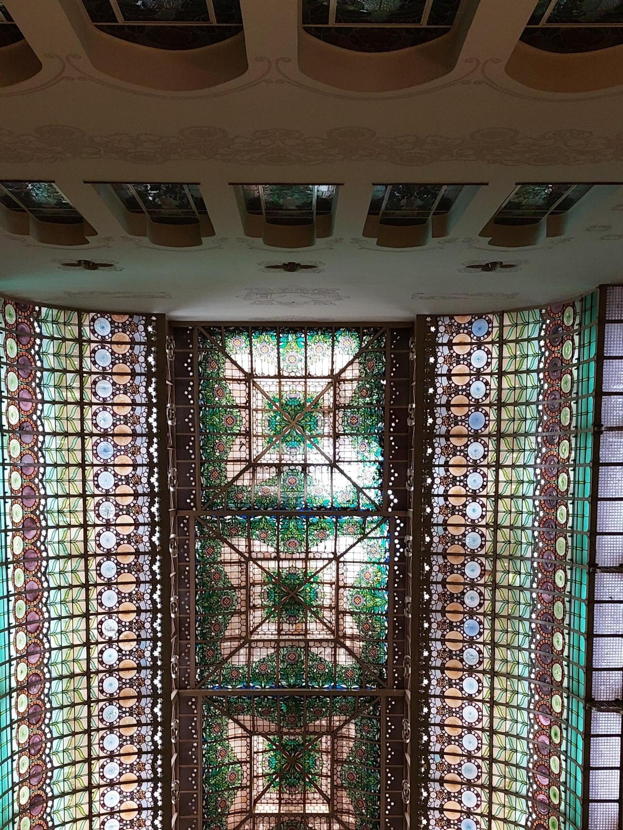 Vitrales de la Caixa d'Estalvis de Sabadell