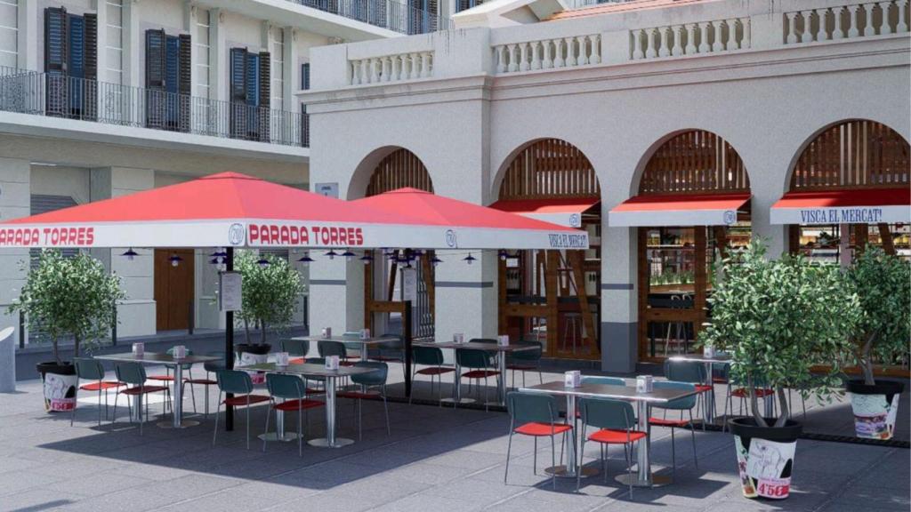 Parada Hermanos Torres, en el mercado de Santa Caterina