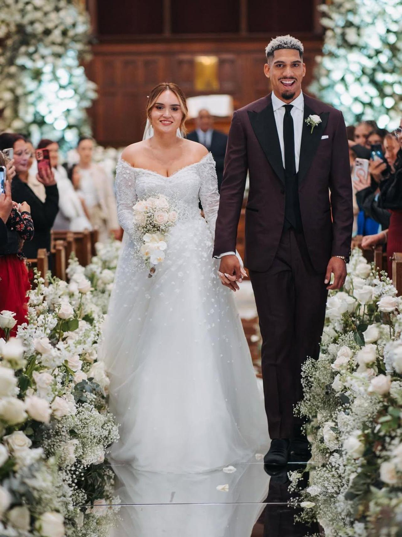 La boda de Ronald Araujo