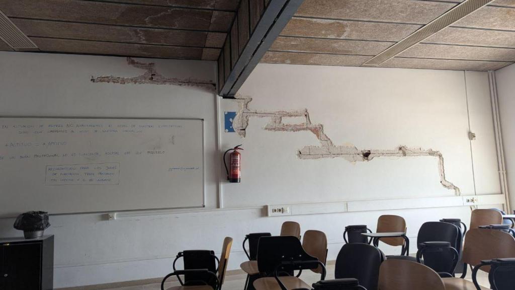 Interior de la comisaría de la Policía Municipal de Sabadell