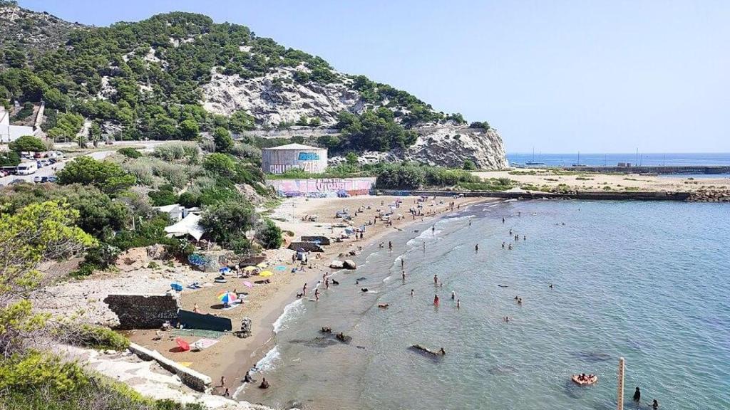 La cala Vallcarca en una imagen de archivo