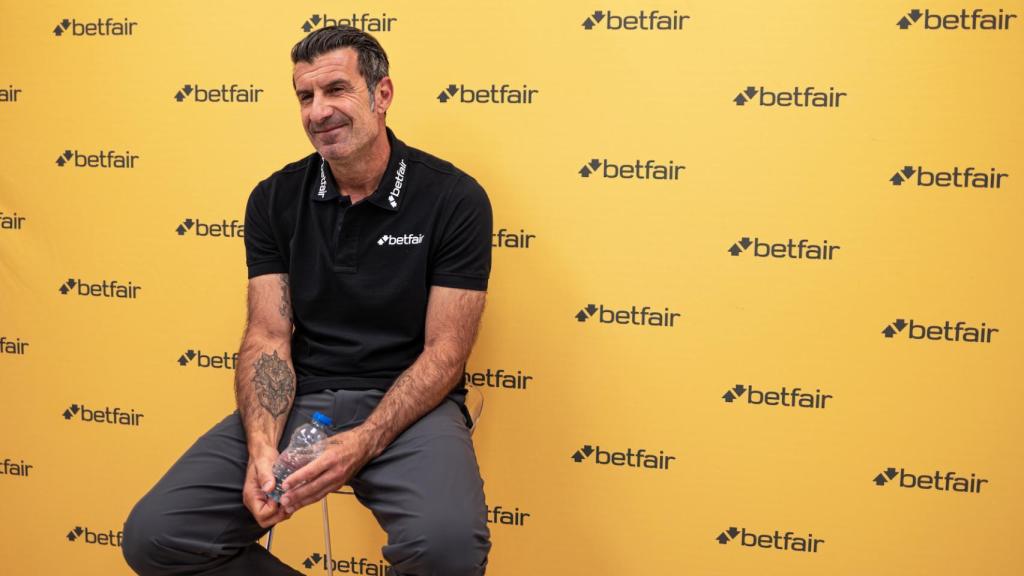 Luis Figo protagoniza la última campaña de Betfair