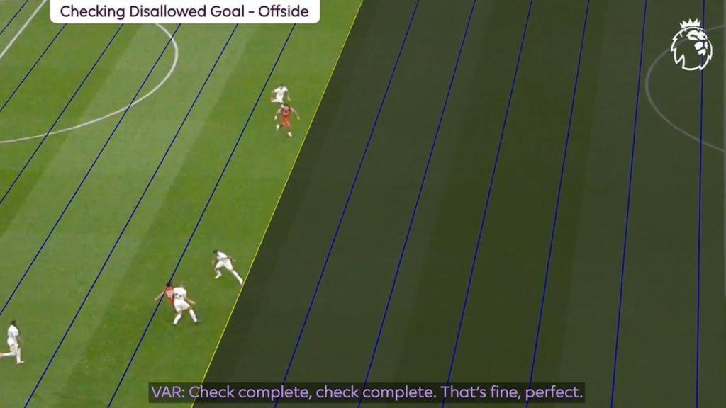 El error de la PGMOL durante un partido del Liverpool contra el Tottenham