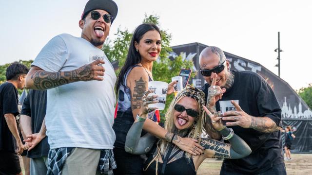 Asistentes al Rock Fest de Santa Coloma