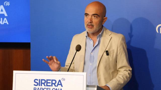El líder del PP en Barcelona, Daniel Sirera