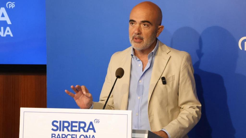 El líder del PP en Barcelona, Daniel Sirera