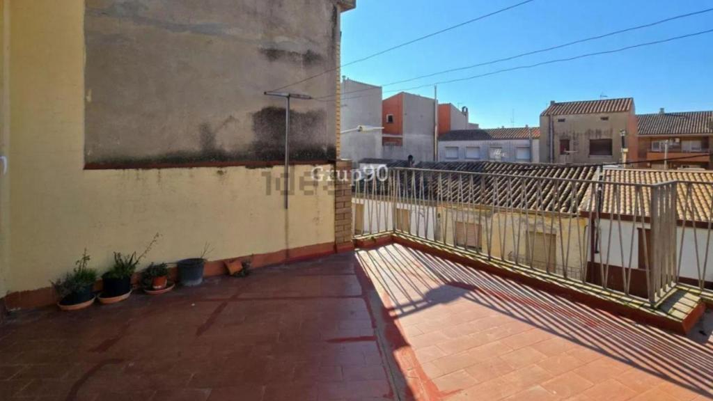 Balcón de una casa en venta