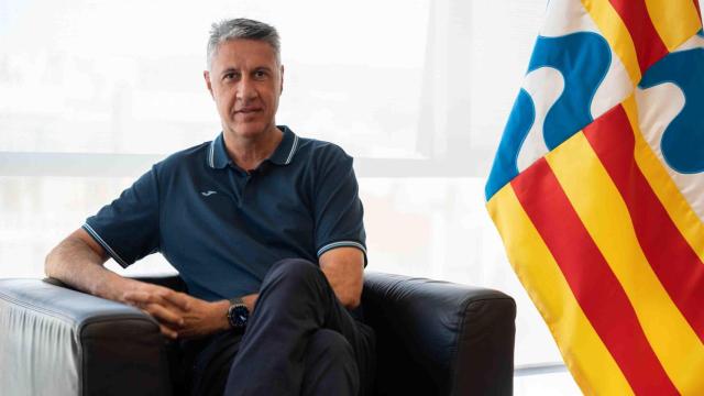 Xavier García Albiol, alcalde de Badalona, durante la entrevista con Metrópoli