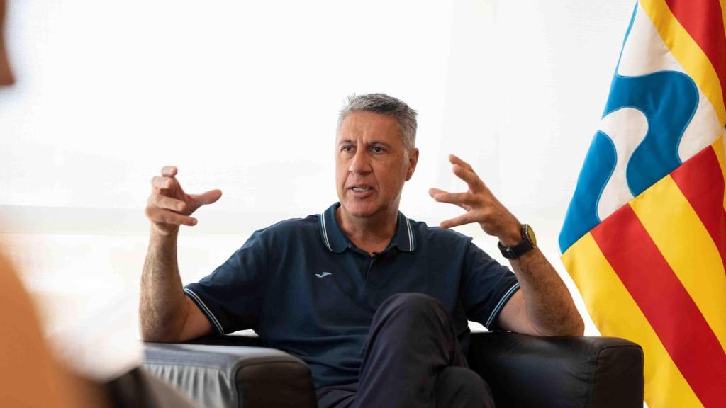 Xavier Albiol, alcalde de Badalona en una imatge d'arxiu durant una entrevista amb Metròpoli