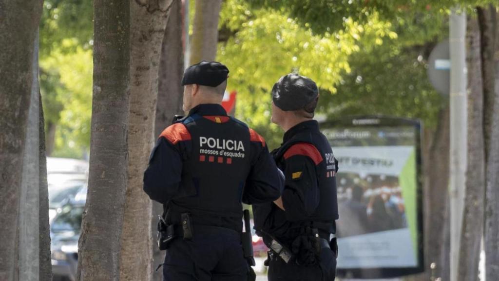 Agents dels Mossos d'Esquadra de servei